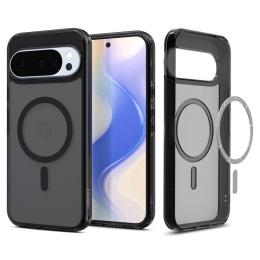 Spigen Spigen Google Pixel 10/10 Pro Skal MagSafe Ultra Hybrid Frostad Svart - Teknikhallen.se