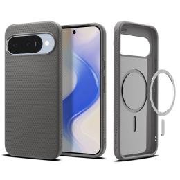 Spigen Spigen Google Pixel 10 / 10 Pro Skal MagSafe Liquid Air Marble Grey - Teknikhallen.se