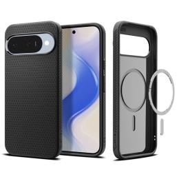 Spigen Spigen Google Pixel 10 / 10 Pro Skal MagSafe Liquid Air Matt Svart - Teknikhallen.se