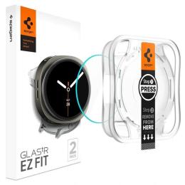 Spigen Spigen Galaxy Watch 8 40 mm 2-PACK Skärmskydd GLAS.tR "Ez Fit" - Teknikhallen.se