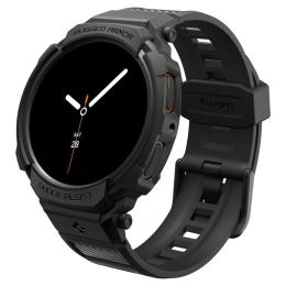 Spigen Spigen Galaxy Watch 8 44 mm Skal Rugged Armor 'Pro' Matt Svart - Teknikhallen.se