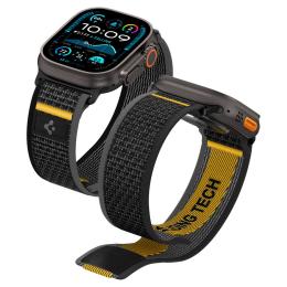 Spigen Spigen Apple Watch 42/44/45/46/49 mm Armband Athlex Air Svart - Teknikhallen.se