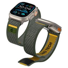 Spigen Spigen Apple Watch 42/44/45/46/49 mm Armband Athlex Grön - Teknikhallen.se