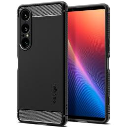 Spigen Spigen Sony Xperia 1 VII Skal Rugged Armor Matt Svart - Teknikhallen.se