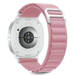 Tech-Protect Tech-Protect Galaxy Watch 8 40/44/46 mm Armband Nylon Pro Rosa - Teknikhallen.se