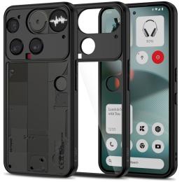 Tech-Protect Tech-Protect Nothing Phone 3 Skal MagMat Svart / Transparent - Teknikhallen.se