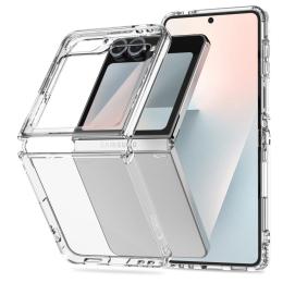 Tech-Protect Tech-Protect Galaxy Z Flip 7 FE / Flip 6 Skal FlexAir Transparent - Teknikhallen.se