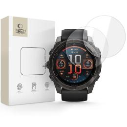 Tech-Protect Tech-Protect Garmin Fenix 8 51 mm 2-PACK Skärmskydd GlassFit+ - Teknikhallen.se