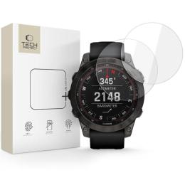 Tech-Protect Tech-Protect Garmin Fenix 7X/7X Pro 2-PACK Skärmskydd GlassFit+ - Teknikhallen.se