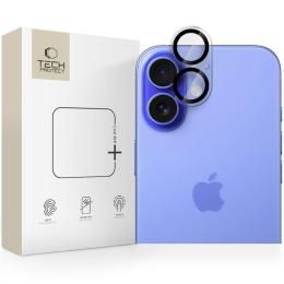 Tech-Protect Tech-Protect iPhone 16 / 16 Plus Linsskydd CamFit+ Transparent - Teknikhallen.se