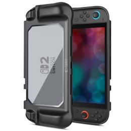 Tech-Protect Tech-Protect Nintendo Switch 2 Skal MagMat Svart / Transparent - Teknikhallen.se