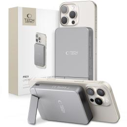 Tech-Protect Tech-Protect 10000 mAh MagSafe Powerbank LifeMag Space Grey - Teknikhallen.se
