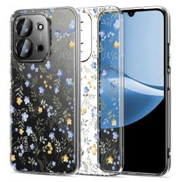 Tech-Protect Tech-Protect Xiaomi Redmi 15C 5G Fodral Läder Spring Flowers - Teknikhallen.se