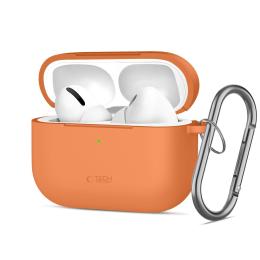 Tech-Protect Tech-Protect AirPods Pro 3 Skal Silikon Hook Cosmic Orange - Teknikhallen.se
