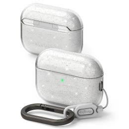 Ringke Ringke AirPods Pro 3 Skal Air Glitter Clear - Teknikhallen.se