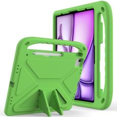  iPad Pro 13 2026-2024/Air 13 2026-2024 Skal EVA Kickstand Gr&ouml;n - Teknikhallen.se