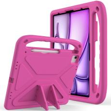  iPad Pro 13 2026-2024/Air 13 2026-2024 Skal EVA Kickstand Rosa - Teknikhallen.se
