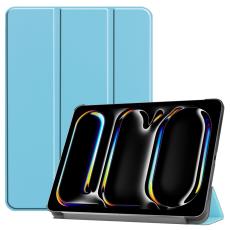  iPad Pro 11 2025/20244 Fodral Tri-Fold Bl&aring; - Teknikhallen.se