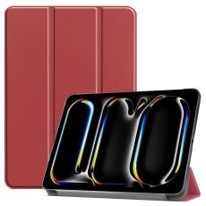  iPad Pro 11 2025/2024 Fodral Tri-Fold Vinr&ouml;d - Teknikhallen.se