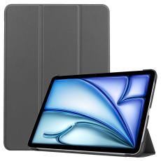  iPad Air 13 2026-2024 Fodral Tri-Fold Gr&aring; - Teknikhallen.se
