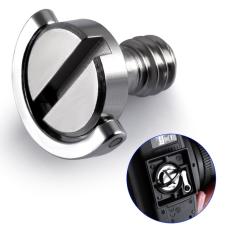  1/4" D-Ring Adapter Tripod F&ouml;r Kamerab&auml;lte / Halsrem - Teknikhallen.se