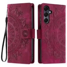  Samsung Galaxy S25 Fodral Mandala L&auml;der Rosa - Teknikhallen.se