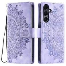  Samsung Galaxy S25 Fodral Mandala L&auml;der Lila - Teknikhallen.se