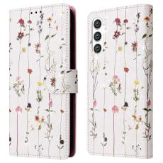  Samsung Galaxy S25 Fodral RFID Sm&aring; Blommor - Teknikhallen.se