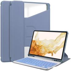  Samsung Galaxy Tab S10 Plus Fodral 360&deg; Rotation Lila - Teknikhallen.se