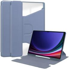  Samsung Galaxy Tab S10 Ultra Fodral 360&deg; Rotation Lila - Teknikhallen.se
