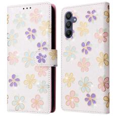  Samsung Galaxy A16 Fodral RFID F&auml;rgglada Blommor - Teknikhallen.se