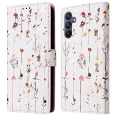  Samsung Galaxy A16 Fodral RFID Sm&aring; Blommor - Teknikhallen.se