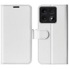  Xiaomi 14T Fodral Crazy Horse L&auml;der Vit - Teknikhallen.se