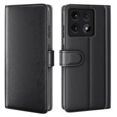  Xiaomi 14T Pro Fodral Premium &Auml;kta L&auml;der Svart - Teknikhallen.se