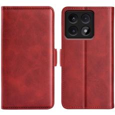  Xiaomi 14T Pro Pl&aring;nboksfodral L&auml;der R&ouml;d - Teknikhallen.se