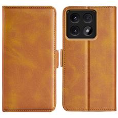  Xiaomi 14T Pro Pl&aring;nboksfodral L&auml;der Gul - Teknikhallen.se