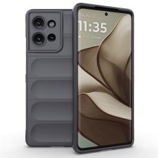  Motorola Edge 50 Skal Magic Shield Gr&aring; - Teknikhallen.se