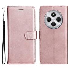  Xiaomi Redmi 14C Fodral L&auml;der Ros&eacute;guld - Teknikhallen.se