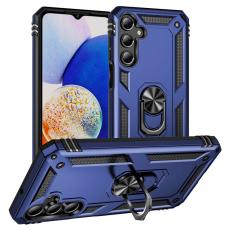  Samsung Galaxy A16 Skal Shockproof Hybrid Ring Bl&aring; - Teknikhallen.se