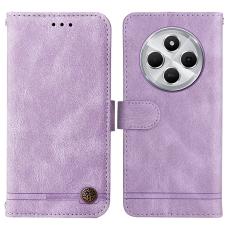  Xiaomi Redmi 14C Pl&aring;nboksfodral L&auml;der Lila - Teknikhallen.se