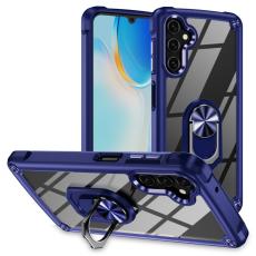  Samsung Galaxy A16 Skal Shockproof Ring Hybrid Bl&aring; - Teknikhallen.se