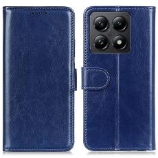  Xiaomi 14T Fodral Crazy Horse L&auml;der Bl&aring; - Teknikhallen.se