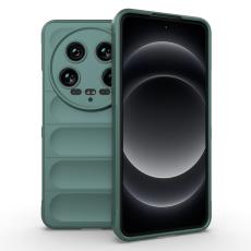  Xiaomi 14 Ultra Skal Magic Shield Gr&ouml;n - Teknikhallen.se