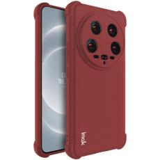 IMAK IMAK Xiaomi 14 Ultra Skal TPU AirBag H&ouml;rn Matt R&ouml;d - Teknikhallen.se