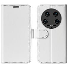  Xiaomi 14 Ultra Fodral Crazy Horse L&auml;der Vit - Teknikhallen.se