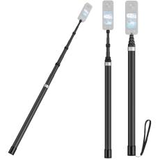  Selfiestick F&ouml;r Actionkamera 3 m Svart - Teknikhallen.se