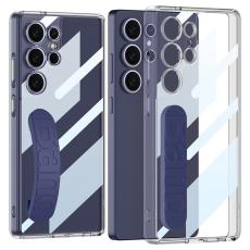 GKK GKK Samsung Galaxy S25 Ultra Skal Hand Strap Hybrid Bl&aring; - Teknikhallen.se