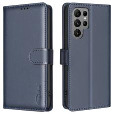  Samsung Galaxy S25 Ultra Fodral L&auml;der RFID Bl&aring; - Teknikhallen.se
