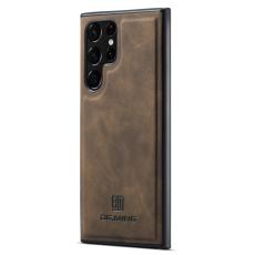 DG.MING DG.MING Samsung Galaxy S25 Ultra Skal L&auml;derbelagt M&ouml;rk Brun - Teknikhallen.se