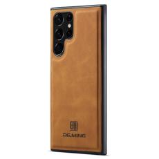 DG.MING DG.MING Samsung Galaxy S25 Ultra Skal L&auml;derbelagt Brun - Teknikhallen.se
